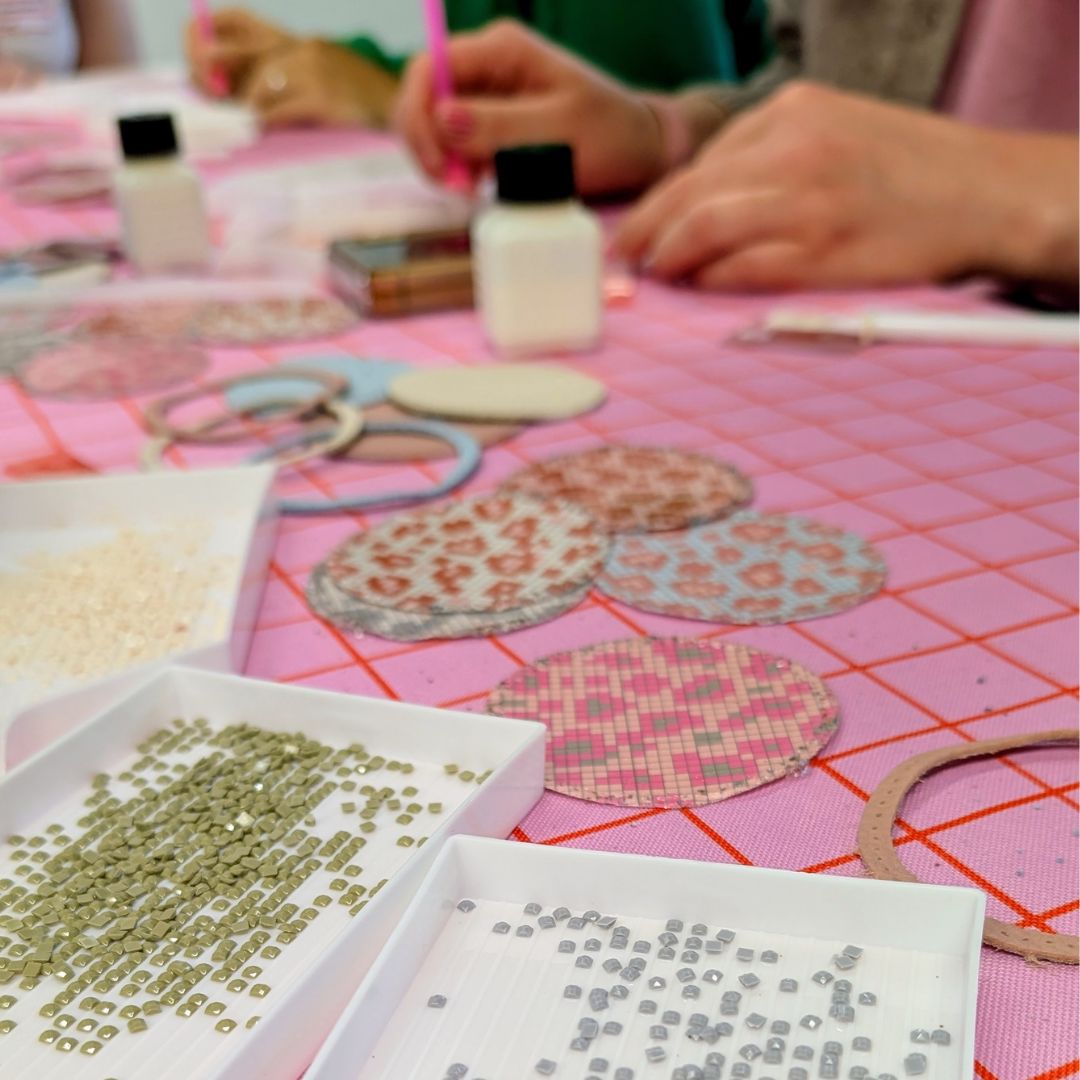 Diamond Painting Label Workshop