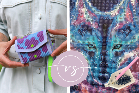 Micromosaic vs. Diamond Painting – was ist der Unterschied?