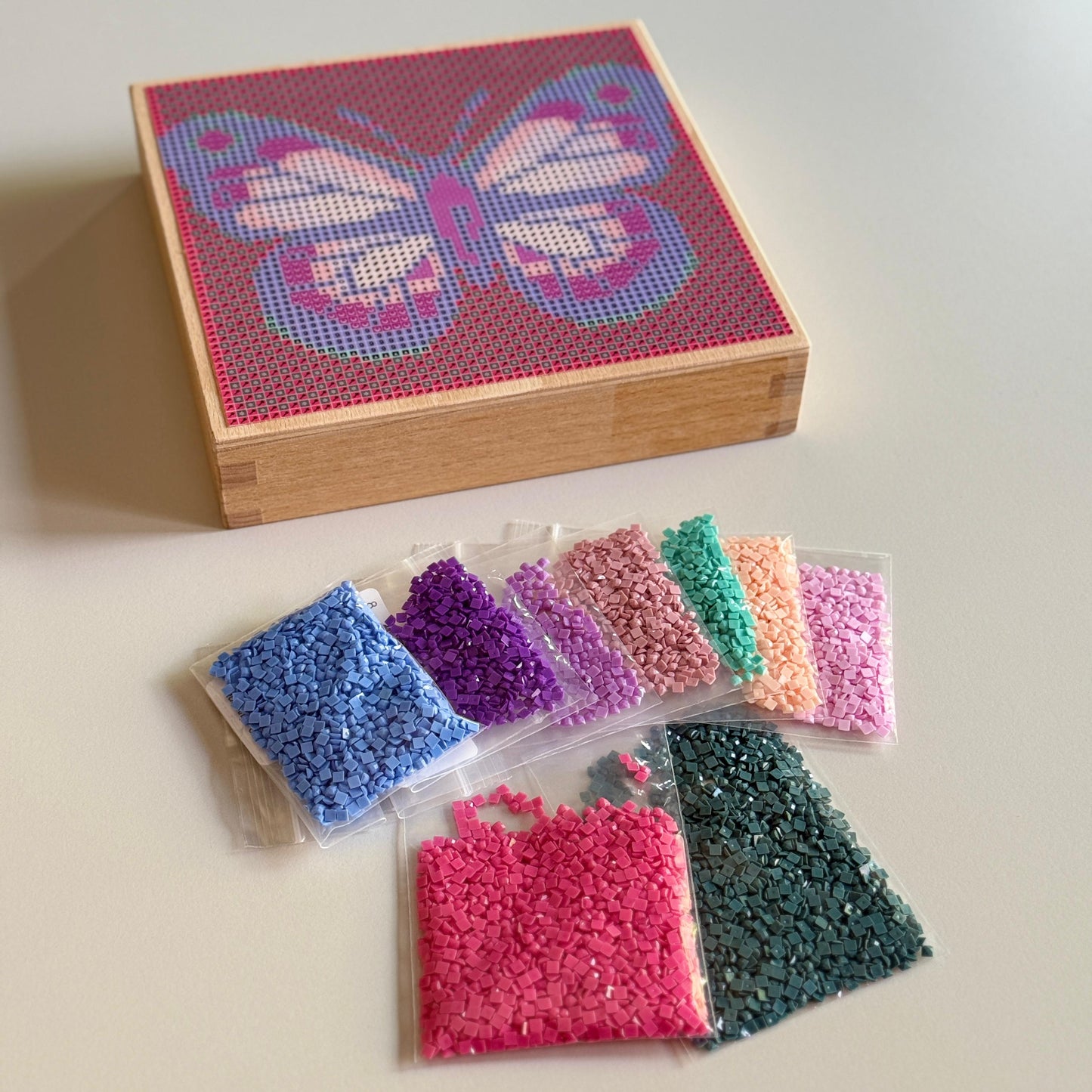 MINI ART EDITION | Magic Butterfly - lavendel rot