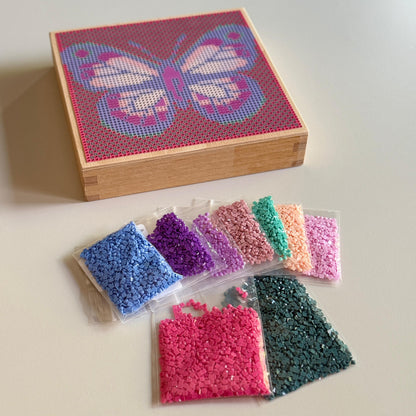 MINI ART EDITION | Magic Butterfly - lavendel rot