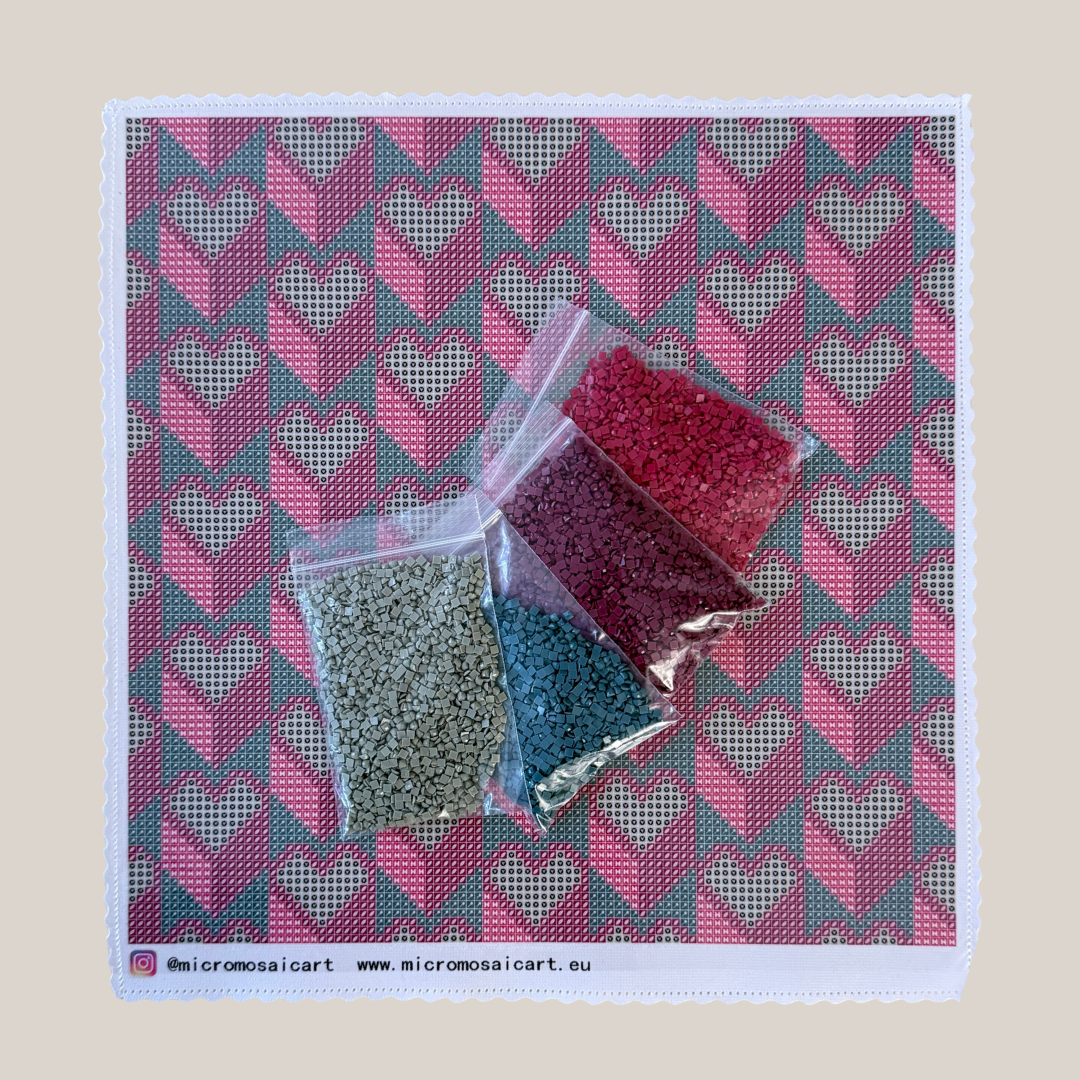 DIRTYBAG – Hearts | DIY-Taschen-Set