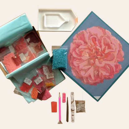 Apricot Rose turquoise