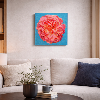 Apricot Rose turquoise