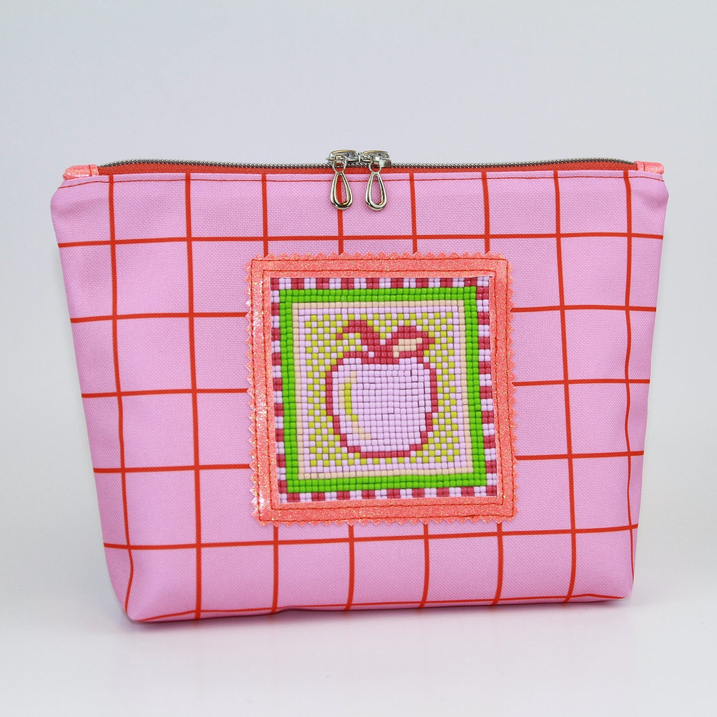 Tutti Frutti Panel Rot – 20x20 cm – 4 Patches