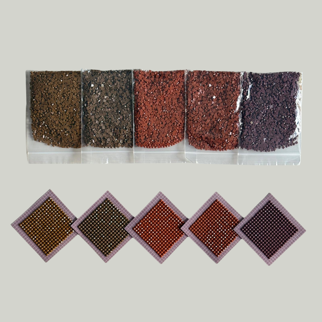 STEINCHEN-SET | BROWN