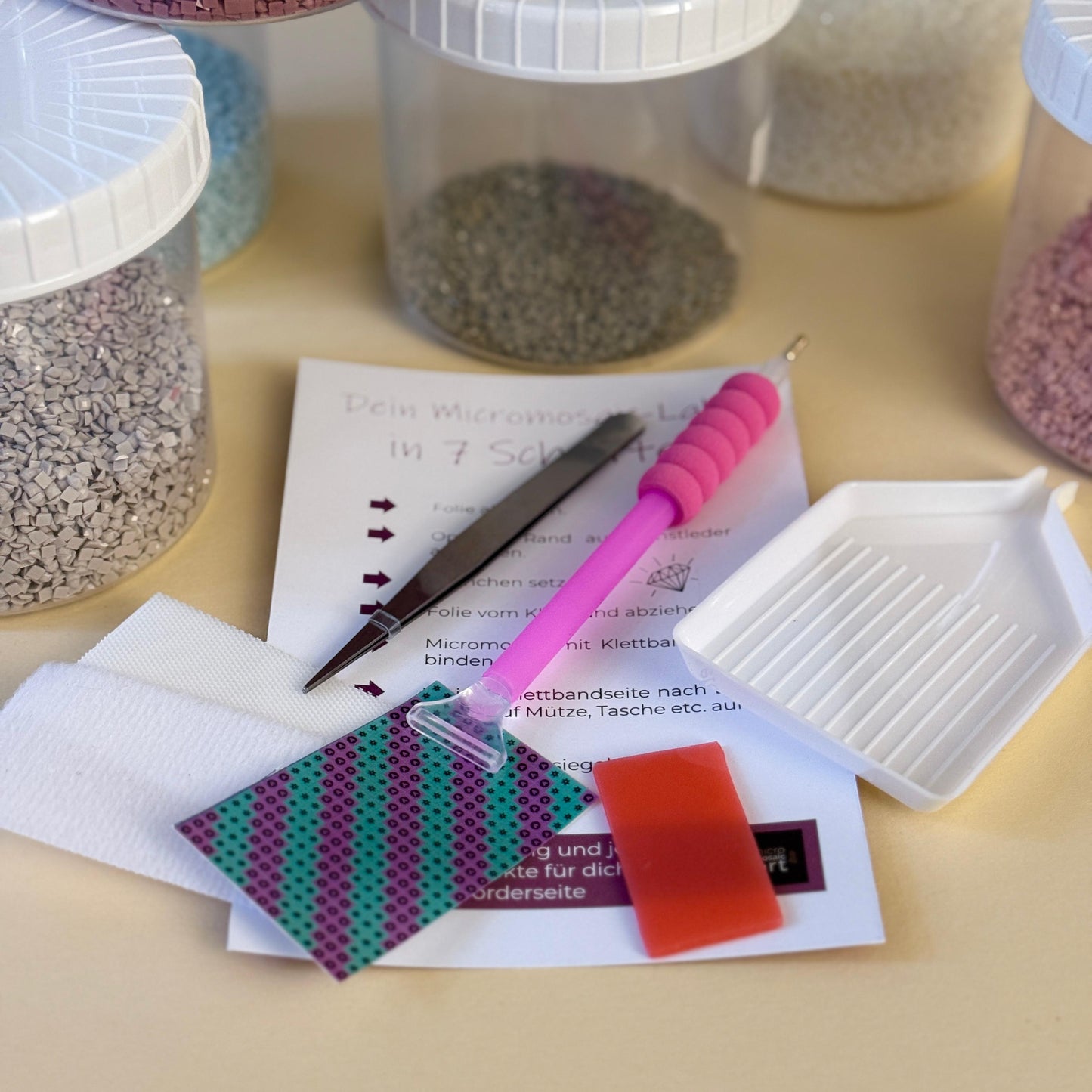 Diamond Painting Label Workshop