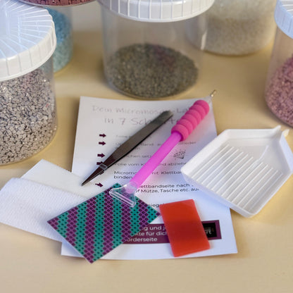 Diamond Painting Label Workshop