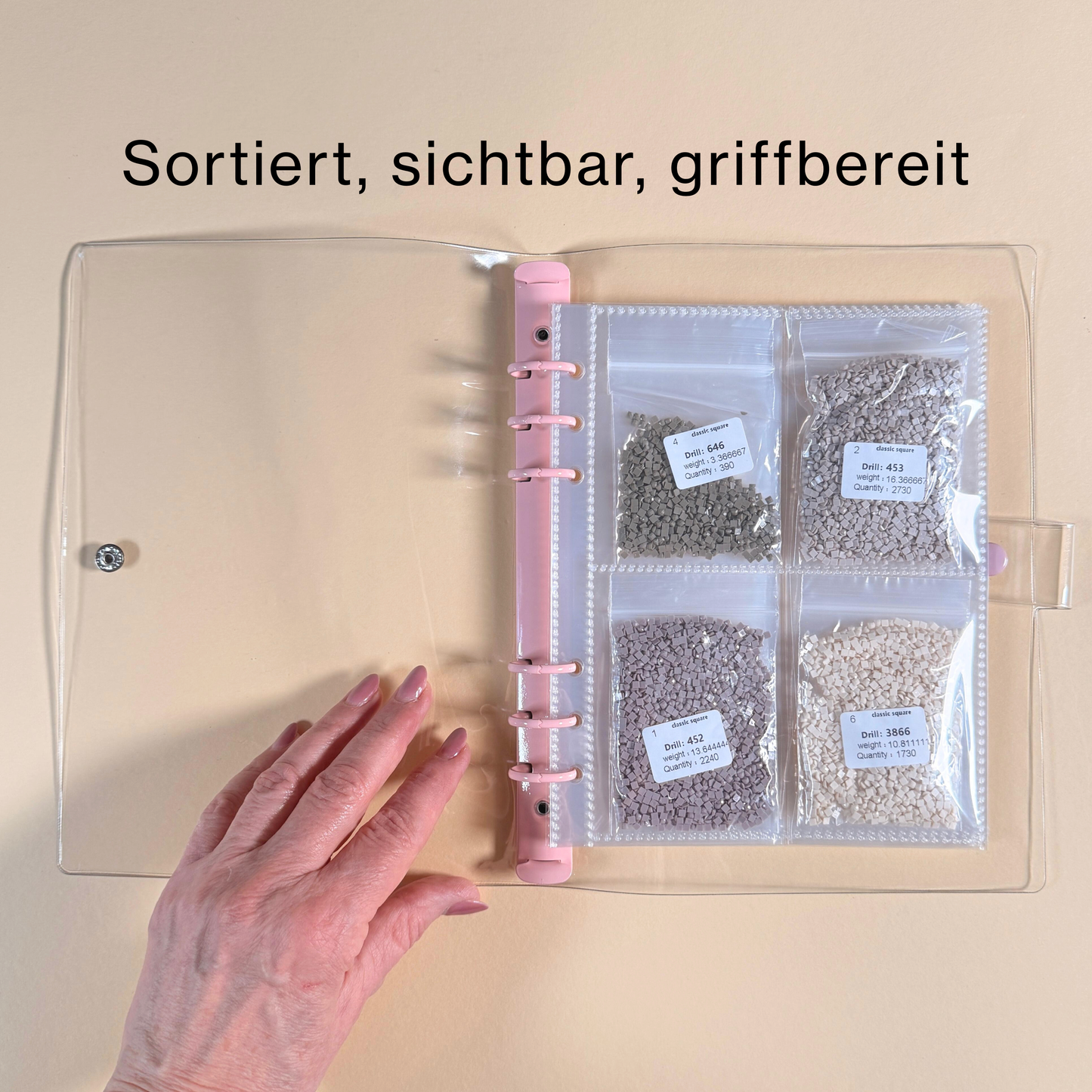 SAMMELORDNER FÜR STEINCHEN | A5