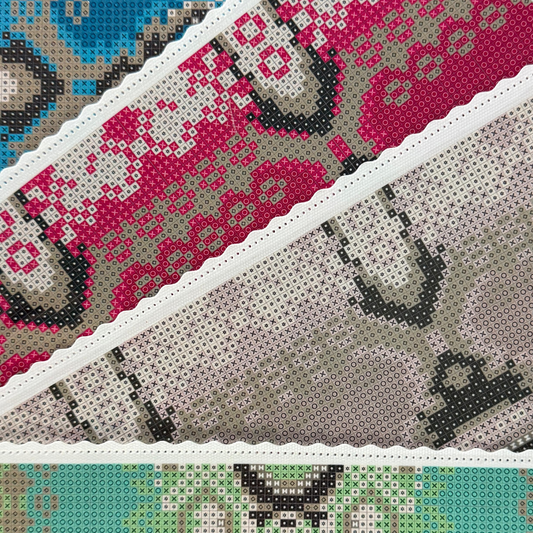 Snake Spirit Panels-DIY-Kits zum veredeln von Taschen und Brillenetuis und mehr, 25x25 cm