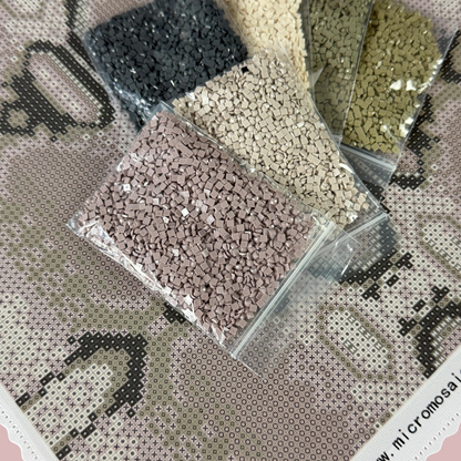 Panel Snake Classic-ein DIY-Kit für Nähprojekte mit Schlangen-Muster,25x25 cm perfekt für Tauschklappen und DiamondCase Brillenetuis